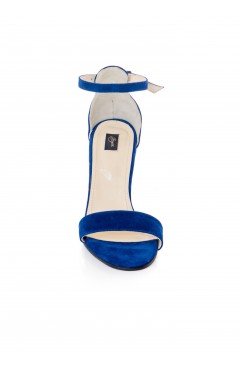 Sandale dama din piele naturala albastre Thea