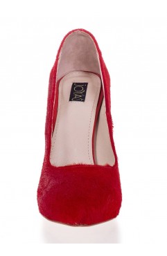 Pantofi  dama din piele naturala cu toc  Zoe Ponei